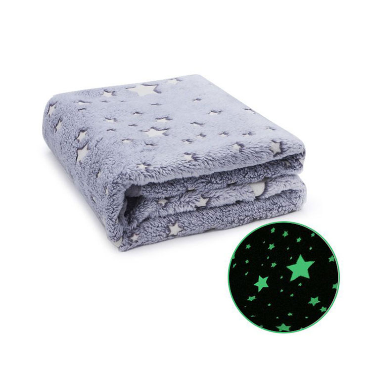 Φανελένια κουβέρτα Glow In The Dark Luminous Fleece Flannel